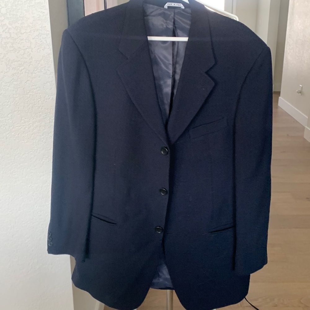 Mondo di Marco Blue Sport Coat Mens Size 42/52 Regular HIGH END, EUC